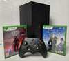 Microsoft Xbox Series X Console & 2 Games