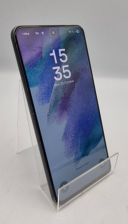 Samsung Galaxy S21 FE 128GB grey smartphone (scratches to the screen) unlocked unboxed