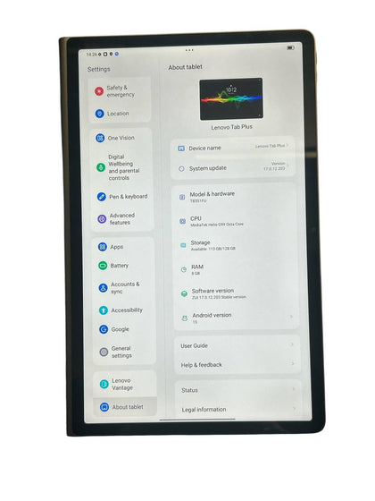 Lenovo Tab plus {128GB}