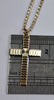 9ct Gold Necklace & Cross 16"