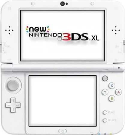 Nintendo 3DS XL Console White with 7 DS Games