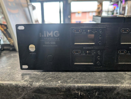 IMG Stageline TXS-686 Professional 8-Channel Wireless Receiver