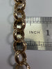 9ct Gold Patterned Belcher Bracelet