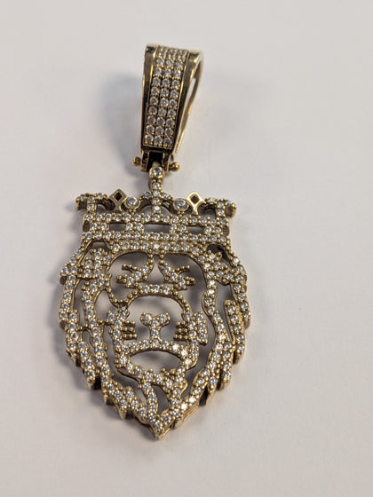 9ct Gold Lion Pendant