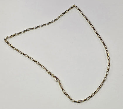 9ct Gold 19” Chain