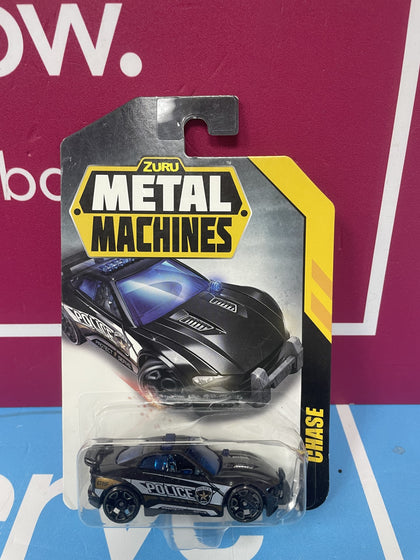 ZURU METAL MACHINES CHASE POLICE CAR.