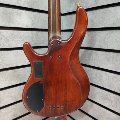 Cort Artisan B4 Element 4-String Bass, Open Pore Burgundy Red