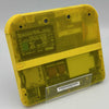 Nintendo 2DS pokemon edition transparent yellow unboxed with power cable has scratch on screen