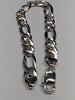 New Sterling Silver Figaro/Curb Bracelet