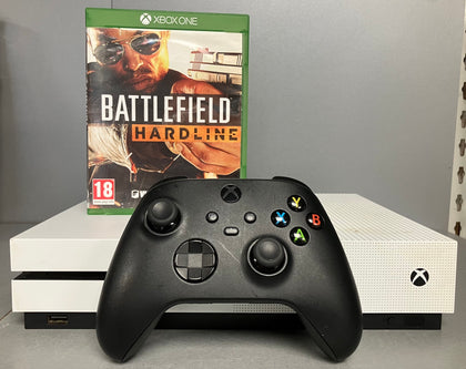 Microsoft Xbox One S 500GB Console Bundle ( + Battlefield Hardline ) ** Unboxed **