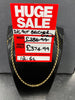 9ct Diamond Cut Belcher Chain 12.6g 24"