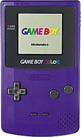 Game Boy Color Console in Grape