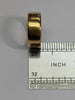 22ct Gold Wedding Band Ring Size L 1/2