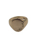 Mens gold ring, 9KT, 4.86g