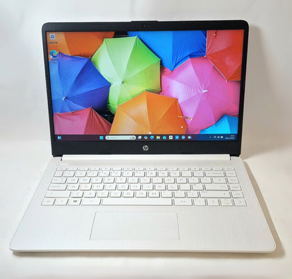 HP 14 Inch Laptop - White