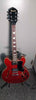 Benson ES Double Cutaway Hollow Body Electric Guitar - Cherry Red - Unboxed