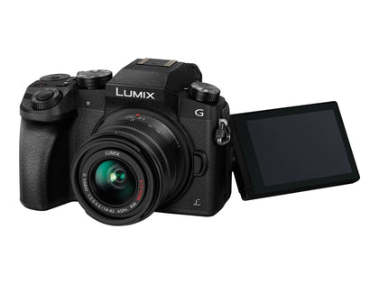 Panasonic Lumix DMC-G7 Digital Camera with 14-42mm Lens & Extras