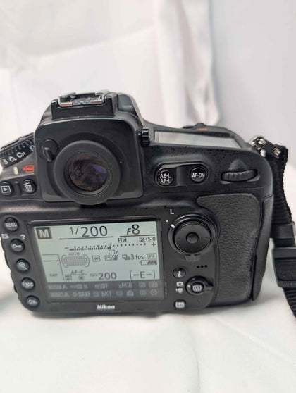 Nikon D810 SLR Digital Camera 36.3MP - Black - Unboxed With AF-S 55MM Lens 1.8 G