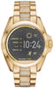 Michael Kors Watch Access Bradshaw Gold Tone CZ Smartwatch , MKT5002