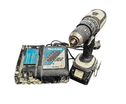 Makita BHP452 Cordless Drill with 3.0Ah battery and charger - Unboxed