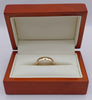9ct Yellow Gold Wedding ring 4.67g size S Boxed hallmarked