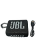 JBL Go 3 Black Portable Bluetooth Speaker