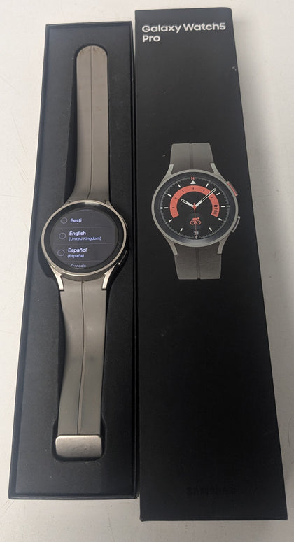 Samsung Galaxy Watch5 Pro Grey Titanium, 45 mm