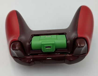 Xbox One S Console, 500GB, White, Unboxed, Red pad with Battery pack