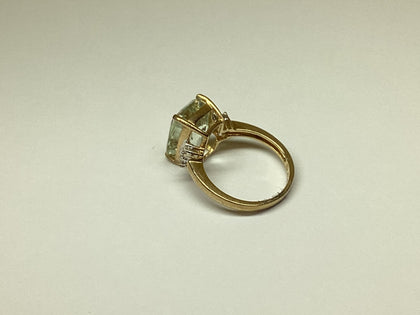 9CT CZ RING LEIGH STORE