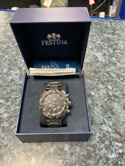 festina tachymeter watch