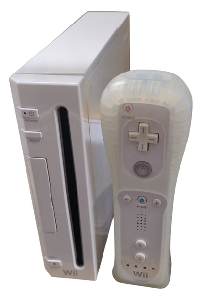 Nintendo Wii Console, White with One Wii Controller (No Nunchuck)