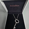 Pandora Necklace And Key Pendent (ALE) 925 9.4 36'' in Length