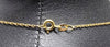 9ct Gold Necklace with Cross 375 2.1G 23cm in Length