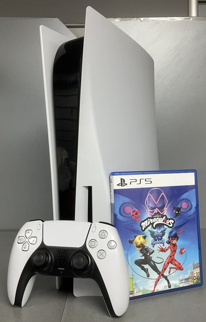 Sony PlayStation 5 Disc Edition Console Bundle ( + Miraculous Rise Of The Sphinx )