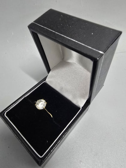 9ct Gold Ring 375 1.7G Size N