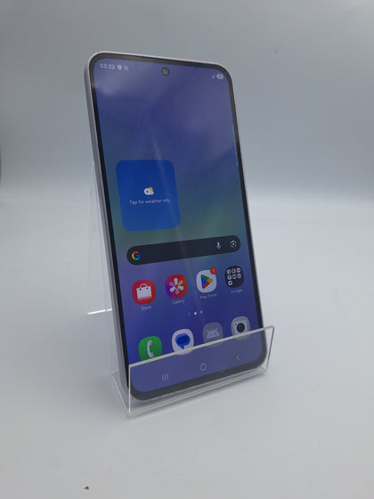 Samsung Galaxy A36 5G purple 256GB unlocked smartphone unboxed