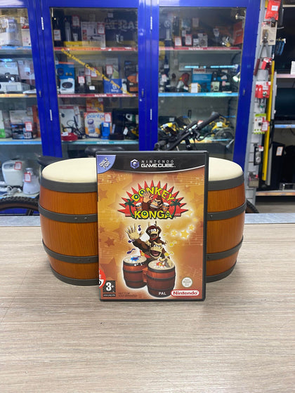 Donkey Konga (with bongos).