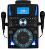 Mr Entertainer Groovebox Bluetooth Karaoke Machine Songs / Wireless Microphones