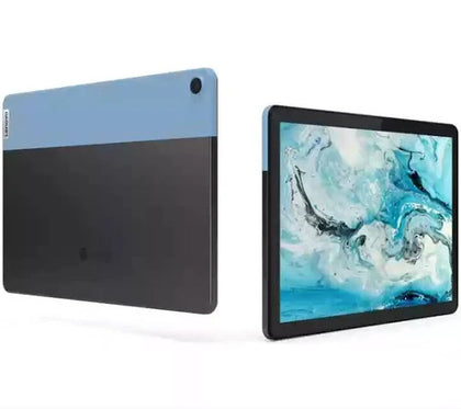 Lenovo IdeaPad DUET Chromebook - Model: CT-X636F - 64GB - Chrome OS - Ice Blue +++ Soft Zip Case.