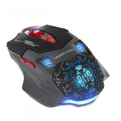 Sumvision Panzer RED wheel Programmable LED Gaming Mouse.