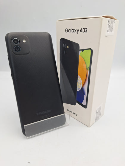 Samsung Galaxy A03 64GB black smartphone unlocked BOXED