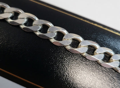 925 - silver Curb Bracelet - 32.7g - 9