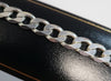 925 - silver Curb Bracelet - 32.7g - 9" - Hallmarked