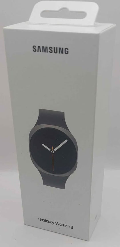 Samsung Galaxy watch8 40mm BT with strap Graphite Boxed (NEW OPENED INSTORE)