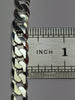 Brand New Silver Curb Chain