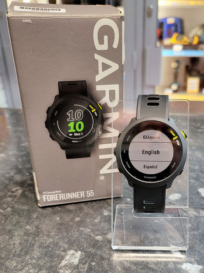 Garmin Forerunner 55 GPS Running Smartwatch - Black