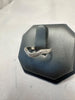 18ct White Gold Dia Band Ring - Size M