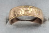 9ct Gold Patterned Ring Size M1/2
