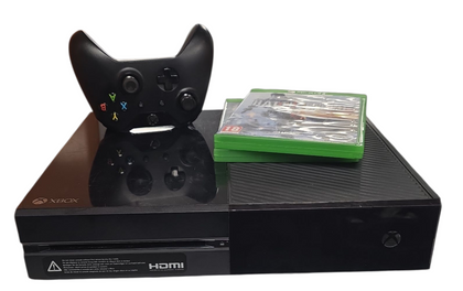 Microsoft Xbox one Console and 2 Games