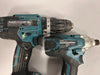 Makita HP488D Drill & TD127D Impact Drill Set
